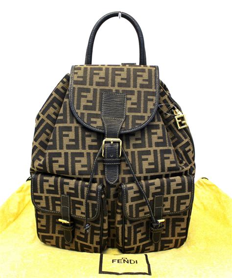 fendi zucca vintage backpack|old Fendi bags for sale.